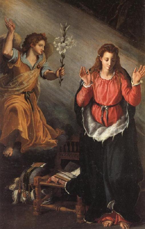 ALLORI Alessandro The Annunciation Germany oil painting art